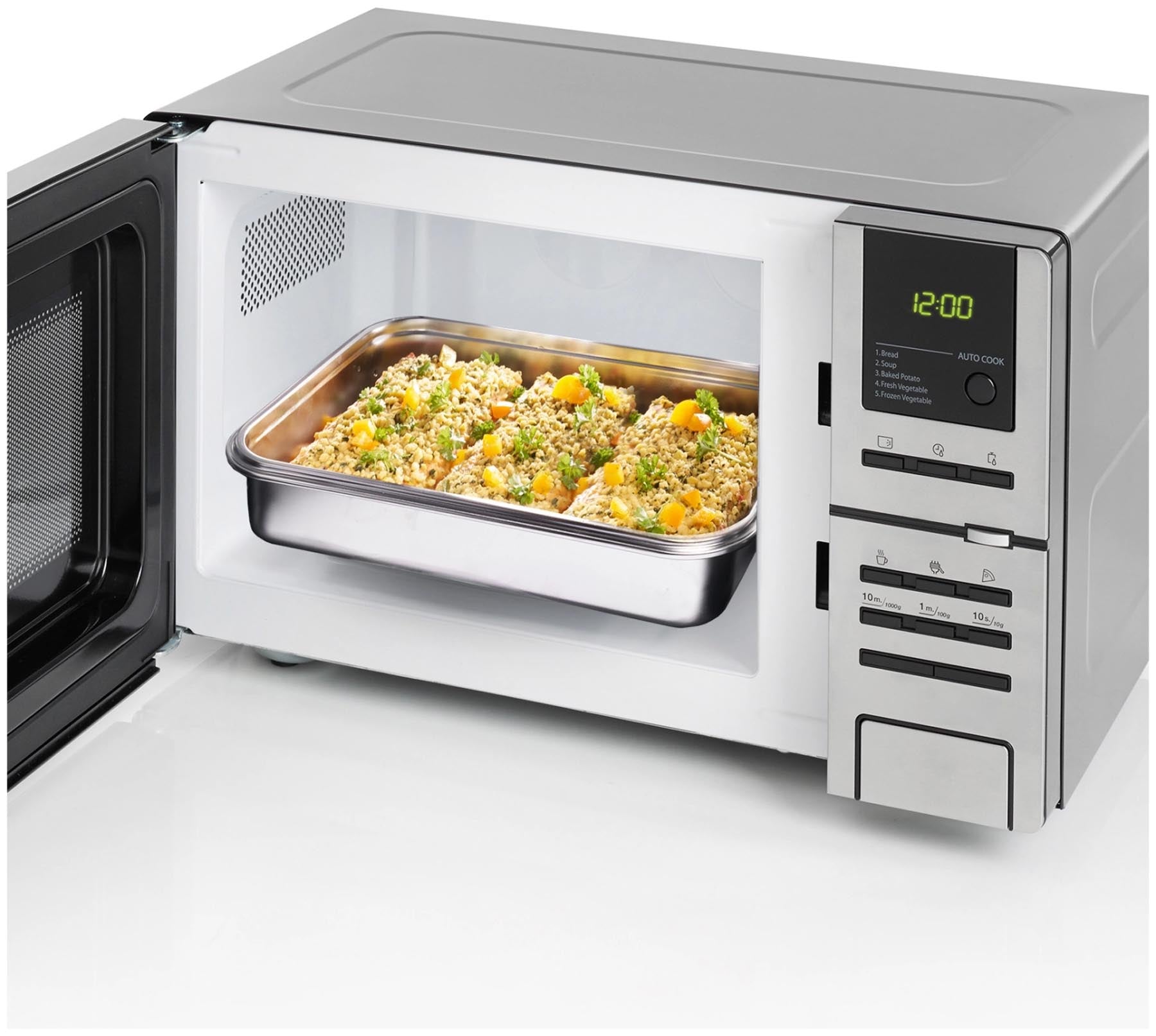 Edelstahl Lunchbox mit 2000ml Volumen, ideal für frische Snacks und Mahlzeiten, stilvolles Design von Westmark für unterwegs.