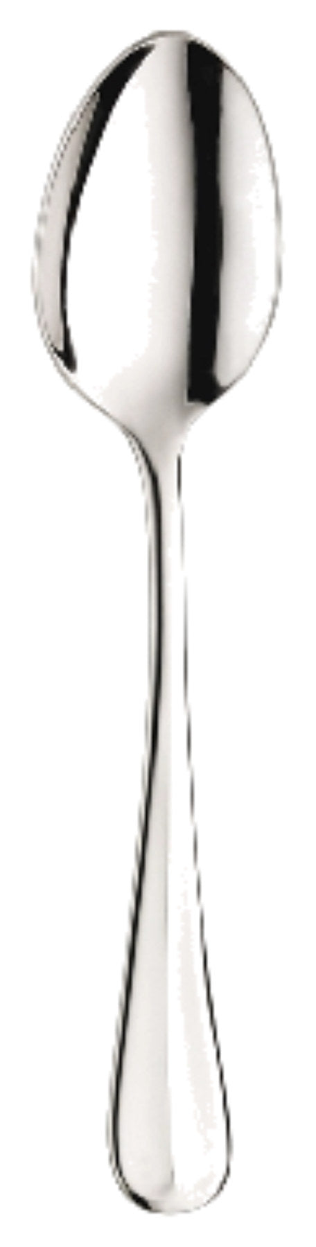 Silberfarbener Kaffeelöffel Baguette von Lagotto aus Edelstahl, Besteck in Silber/Chrom