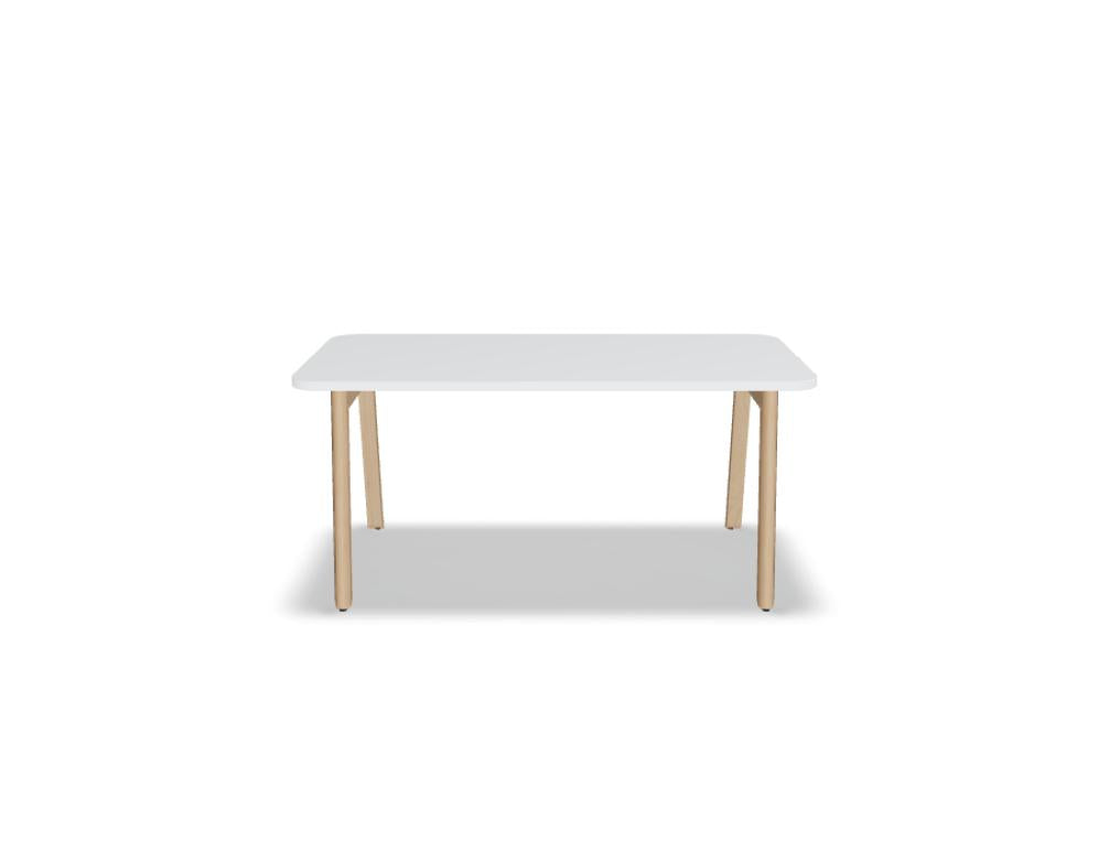 Mdd Ogi B BOBZ040 Schreibtisch mit Holzplatte und schwarzem Metallgestell, moderner Arbeitsplatz für Büro und Homeoffice