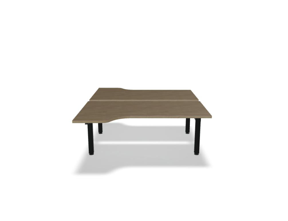 Ogi Drive Bench BODK616 – hochwertiger Doppelschreibtisch mit elektrischer Höhenverstellung, robustem zweimotorigen Gestell, zeitloses Design für flexibles Arbeiten