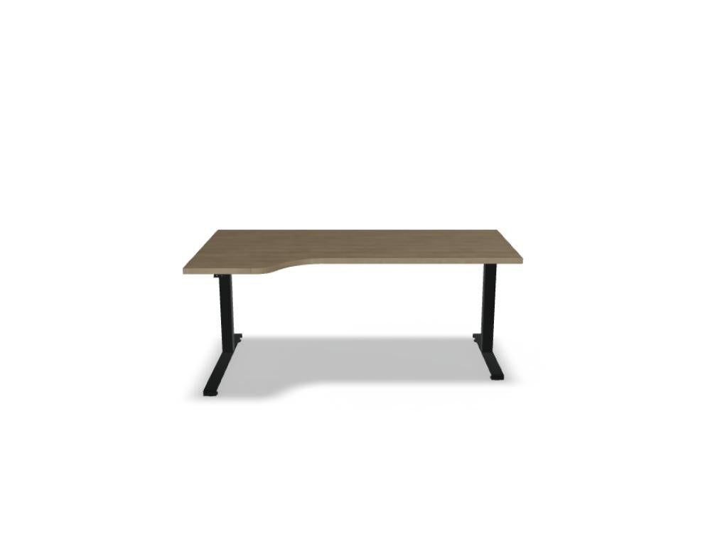 Hochwertiger Schreibtisch Ogi Drive BODK667, elektrisch höhenverstellbar mit zweimotorigem Gestell; modernes Design, präzise Höhenverstellung, robust und ergonomisch
