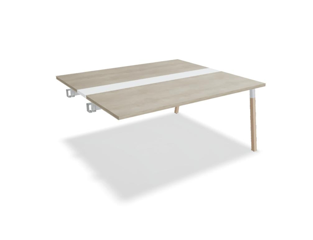 Konferenztisch Ogi W SW46L mit eleganten Holzbeinen, großzügige Arbeitsfläche, modernes Design und hochwertiger Oberflächenfinish – ideal für Büro oder Meetingräume.