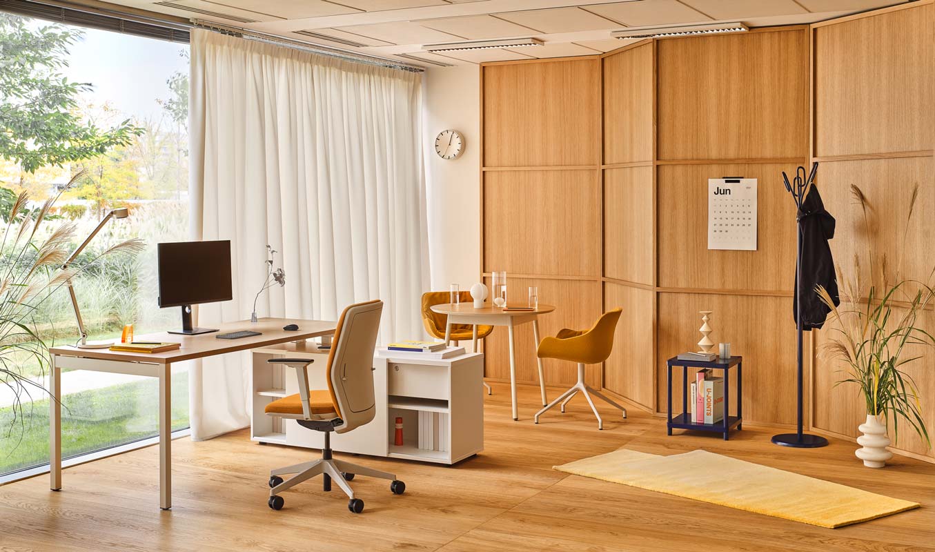 Stylischer Drehstuhl Baltic Soft Duo BL5P13K mit ansprechendem Design und bequemer Sitzfläche, perfekt für zeitgemäße Arbeitsumgebungen.
