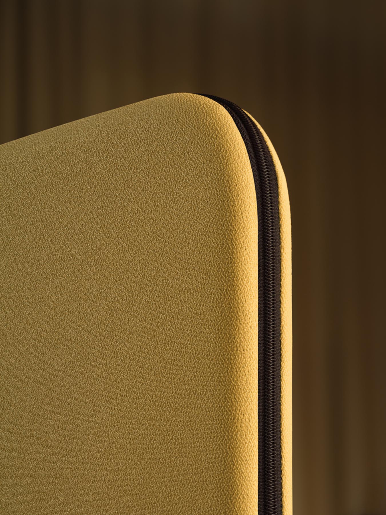 Moderne freistehende Akustikpaneele Sonic ZW796 in stilvollem Grau, perfekt zur Verbesserung der Raumakustik und für ein harmonisches Ambiente.