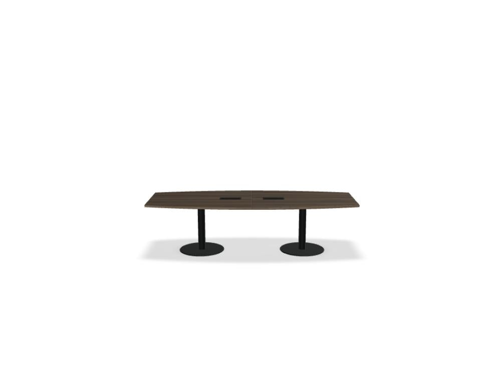 Tack ST15 Esstisch aus Eiche-Dekor mit robustem Metallgestell, geradliniges Design, ideal für moderne Essbereiche, stabile Bauweise und großzügige Tischfläche.