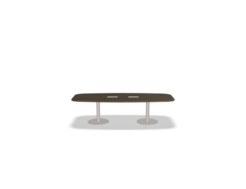 Bild des Tack ST15W Esstischs von Mdd in moderner, heller Oberfläche mit klaren Linien und robustem, quadratischem Bein-Design. Perfekt für Essbereich und Familie.