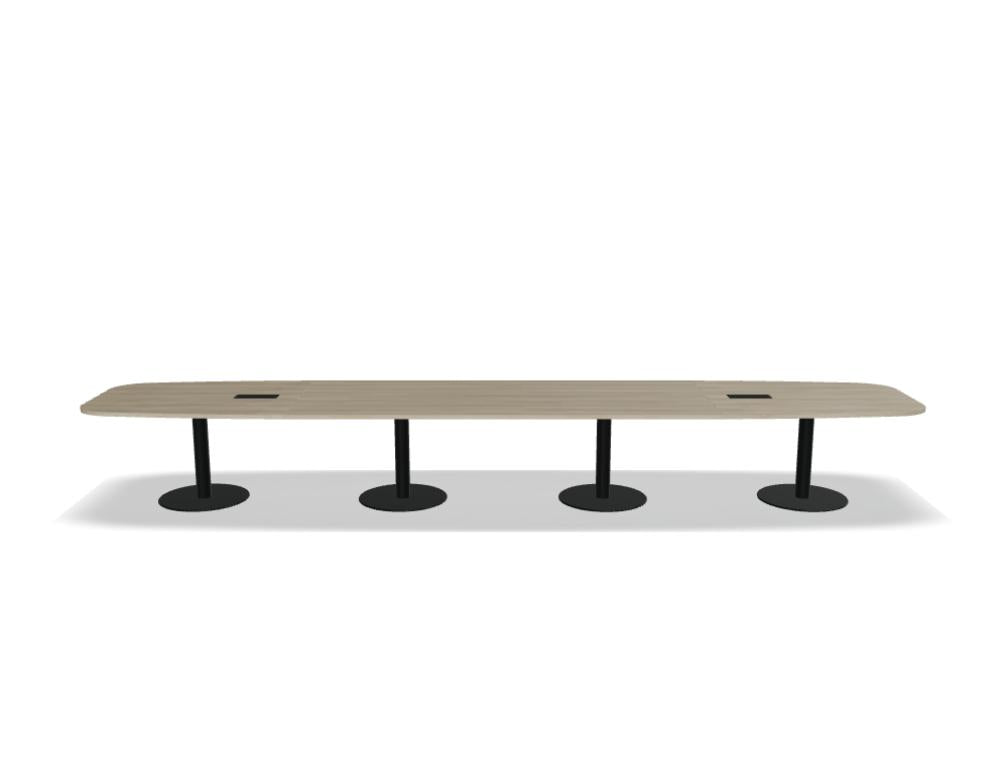 Bild des Tack ST17W Esstischs von MDD, rustikales Holztisch-Design mit glatter Oberfläche, langlebige Holzstruktur, moderne Tischkante und klare Linien – ideal als stilvoller Mittelpunkt im Essbereich.