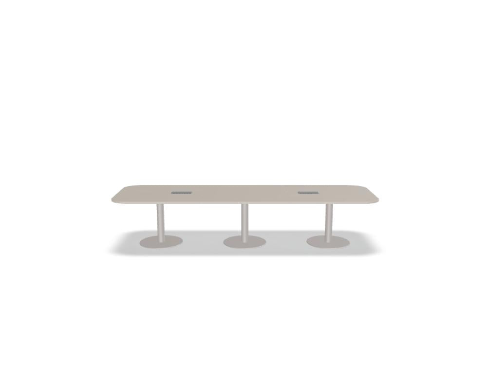 Tack ST18Z Esstisch aus Holz mit glatter Oberfläche,farblich abgestimmte Beine, elegantes Design für modernes Esszimmer, stabile Tischplatte, helles Finish