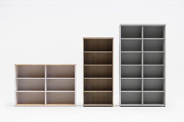Standard A6504 - Regal in Eiche Natur präsentiert im Onlineshop von KAQTU Design AG. Standregal ist von Mdd