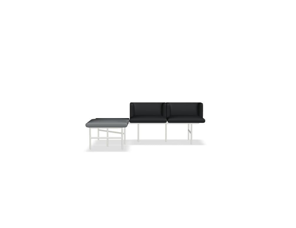 Mdd Agora AR20 Sitzsystem als modulares Sofa mit klaren Linien, gepolsterter Sitzfläche und modernem Design.