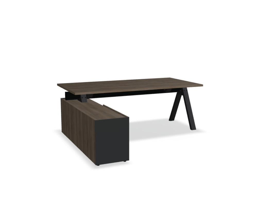 Viga V04LM Chefschreibtisch von Mdd mit klarer Form, großzügiger Arbeitsfläche und elegantem Design fürs Büro