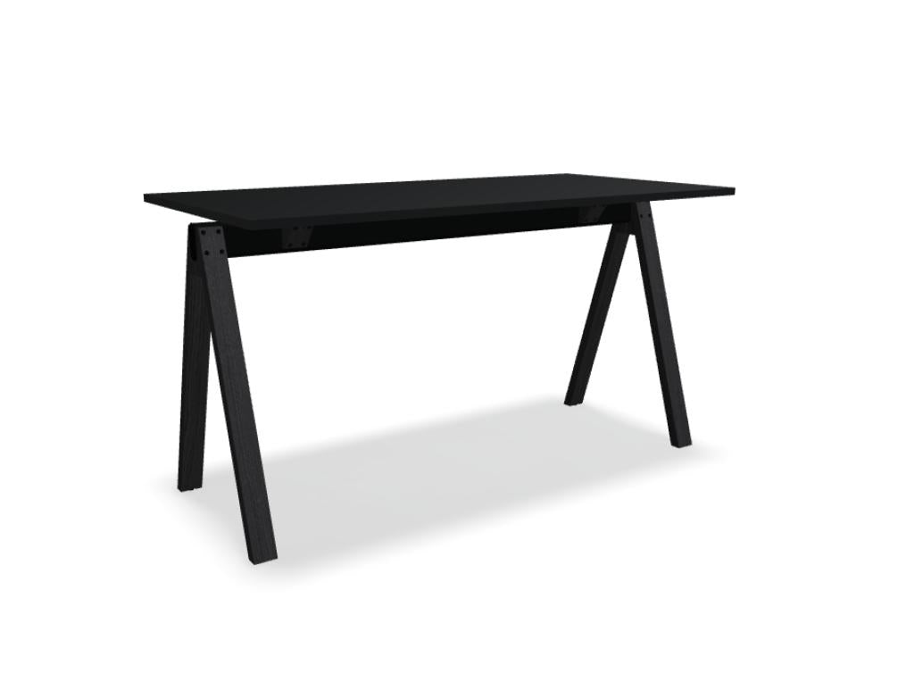 Hochtisch Viga V20111M von MDD: Moderner Hochtisch in schlanker Silhouette, Glas- oder Holzoberfläche, robuste Stahlkonstruktion, ideal für Dining & Bar-Bereich.