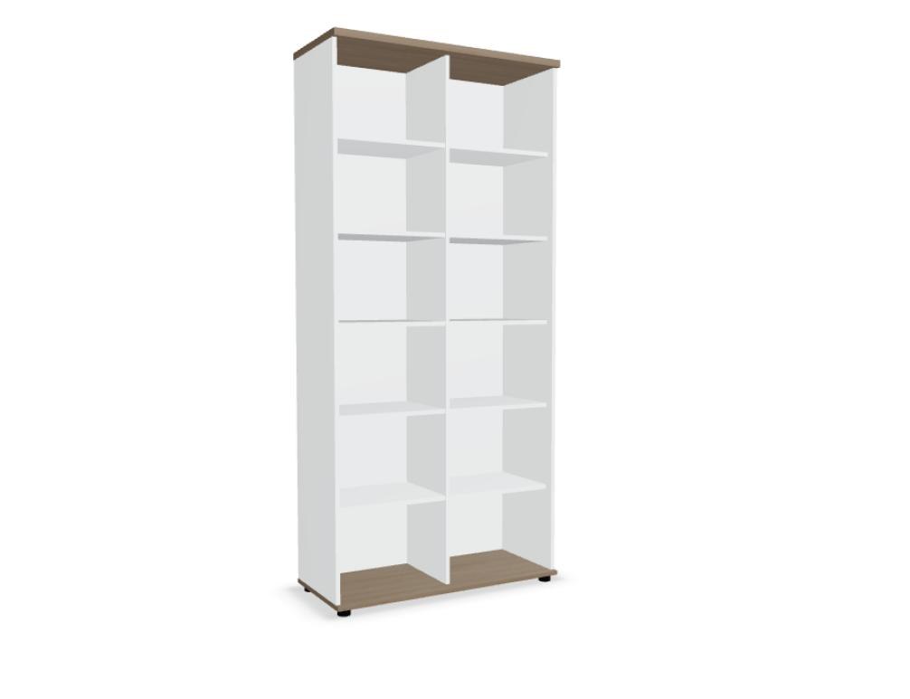 Standard A6505K - Regal in Eiche Natur präsentiert im Onlineshop von KAQTU Design AG. Standregal ist von Mdd