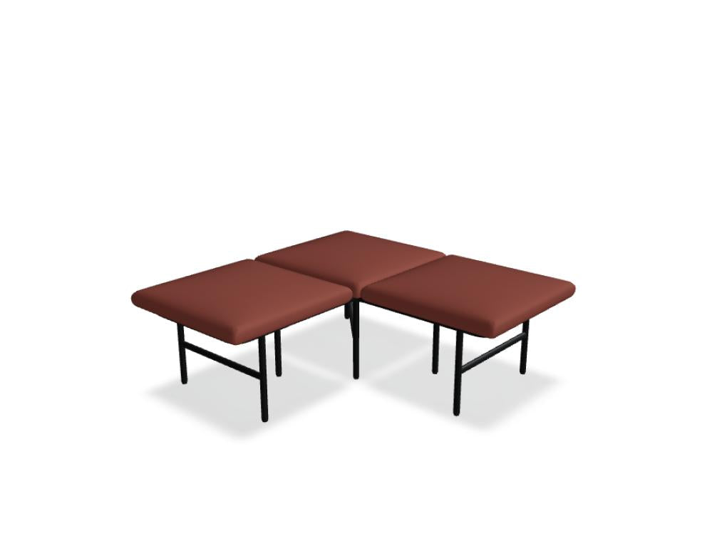 Agora AR03 modulares Sofa von Mdd mit niedriger Rückenlehne, klarer Linienführung und flexiblen Sitzelementen
