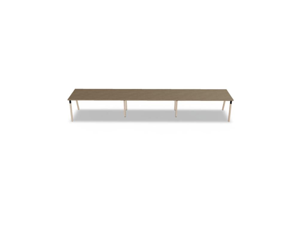 Ogi W BOW04E3 Schreibtisch von MDD, modernes Holzdesign, kompakte Arbeitsfläche, klare Linien, ideal für Balkon- oder Home-Office-Einsatz