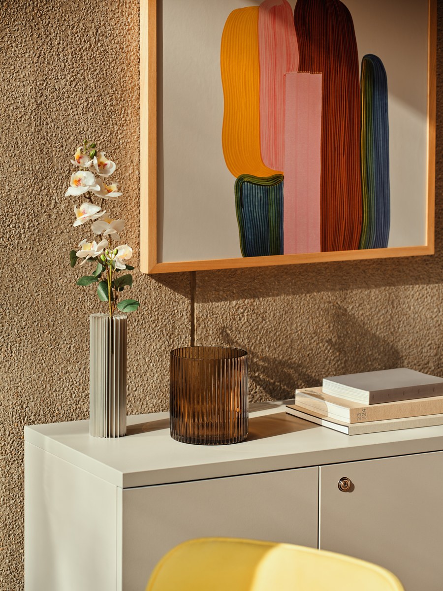Büroschrank Color - Schrank von Mdd mit farbiger Front und Melaminkorpus