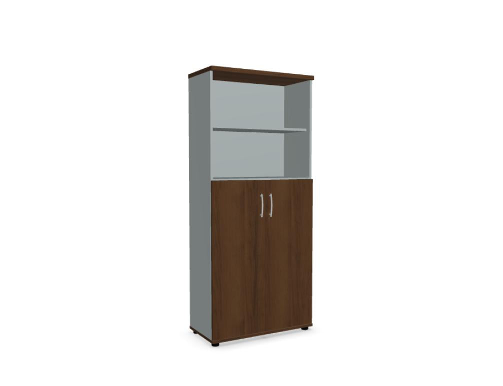 Bild eines Basic K5304 Halbregals der Marke MDD aus der Standregal-Kategorie, hochwertig verarbeitetes Regal mit Holz- oder Metalldesign, geeignet zur stilvollen Raumtrennung und praktischen Ablagegestaltung.
