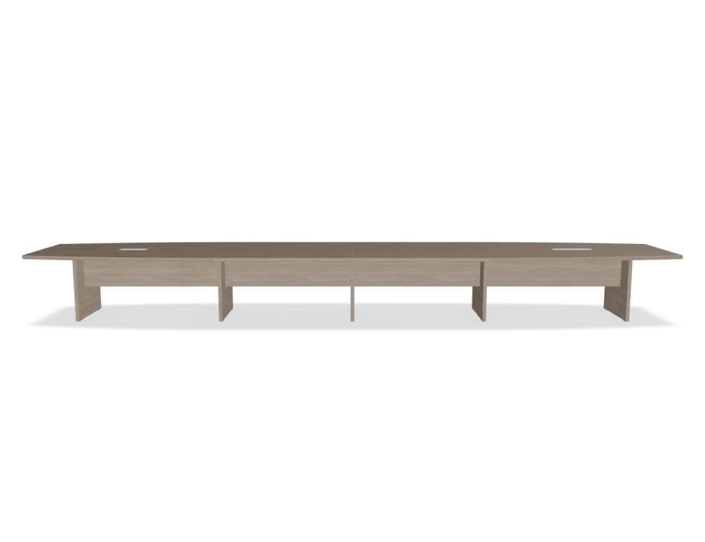 Bild zeigt den Mito MITM26 Chefzimmer-Tisch von Mdd, stilvoller Schreibtisch mit geräumiger Arbeitsfläche, heller Holzoptik und minimalistischer Kantenführung – ideal für modernes Büroambiente.