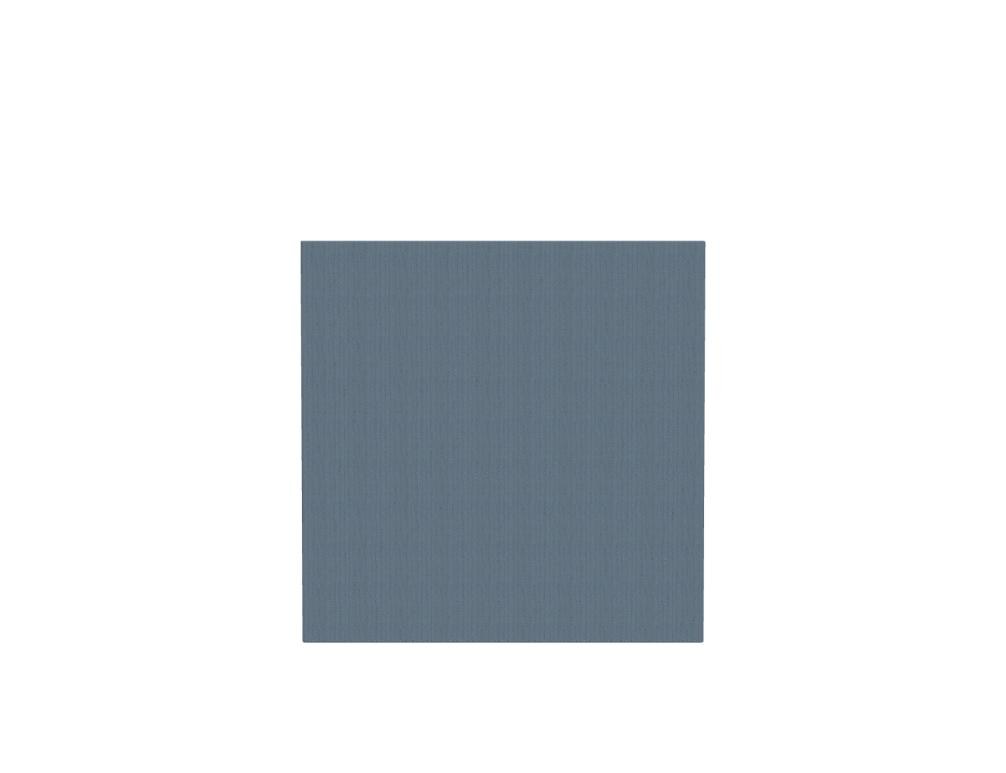 Grünes Wandpaneel Mix von Mdd mit Stoffbezug NE-9, Spanplattenrahmen und Akustikvliesfüllung, quadratische Form, einseitig gepolstert.