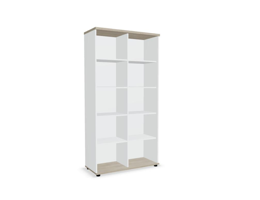 Standard MEA5505 - Regal in Eiche Natur präsentiert im Onlineshop von KAQTU Design AG. Standregal ist von Mdd
