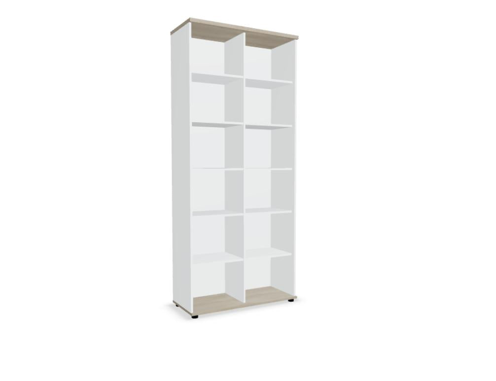Standard MEA6505 - Regal in Eiche Natur präsentiert im Onlineshop von KAQTU Design AG. Standregal ist von Mdd