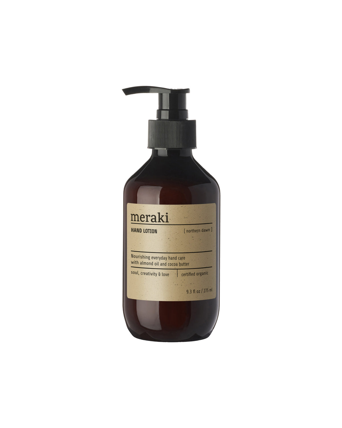 Hand Lotion, Northern dawn in Braun präsentiert im Onlineshop von KAQTU Design AG. Körperpflege ist von Meraki