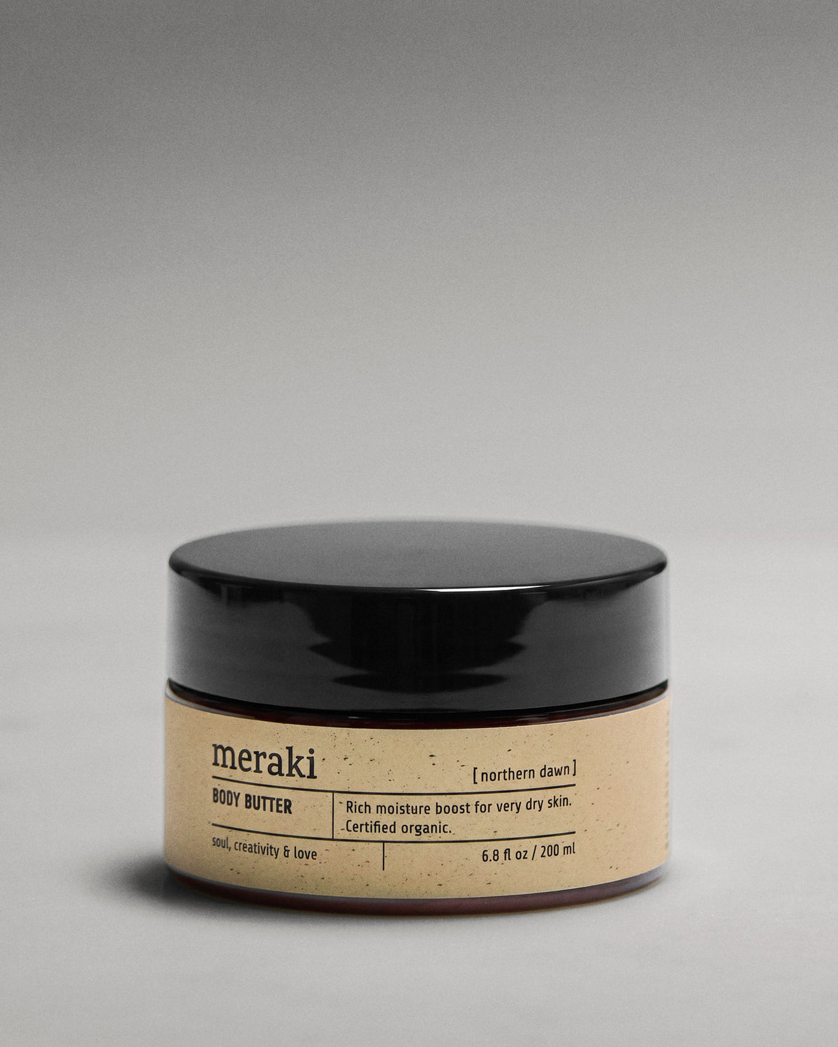 Body butter, Northern dawn in Braun präsentiert im Onlineshop von KAQTU Design AG. Körperpflege ist von Meraki