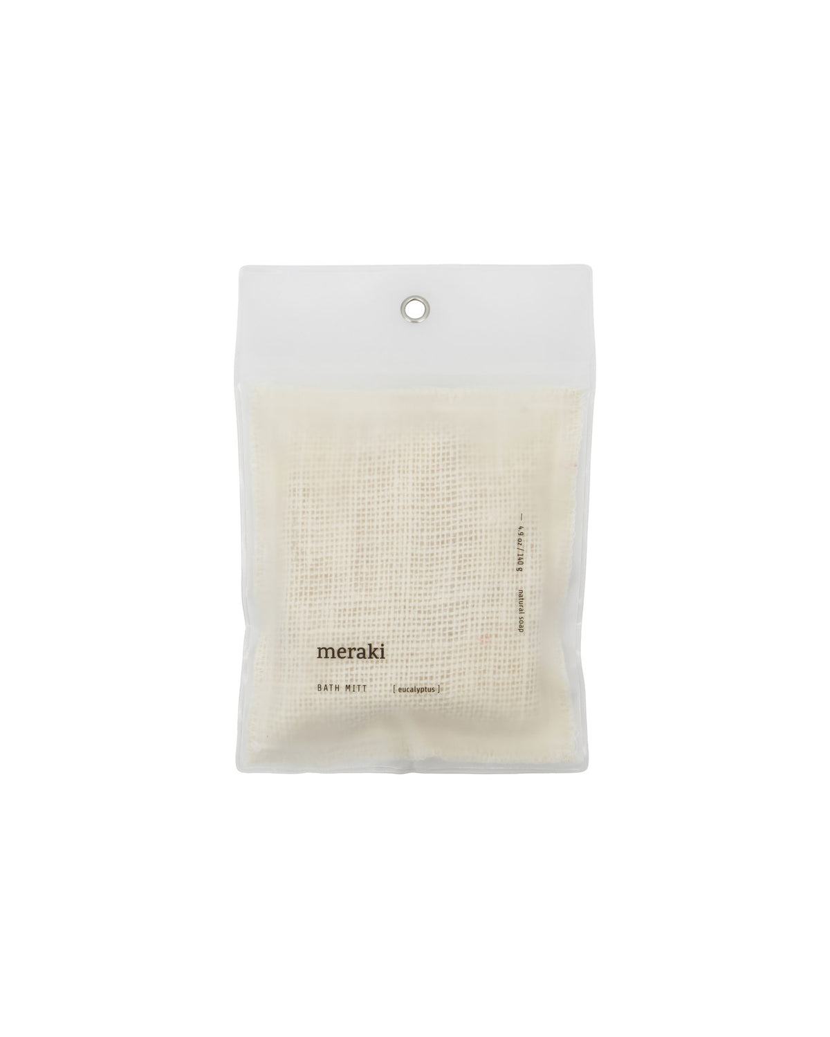 Meraki Badehandschuh Bath mitt Eucalyptus zum Peeling, Produktbild Körperpflege