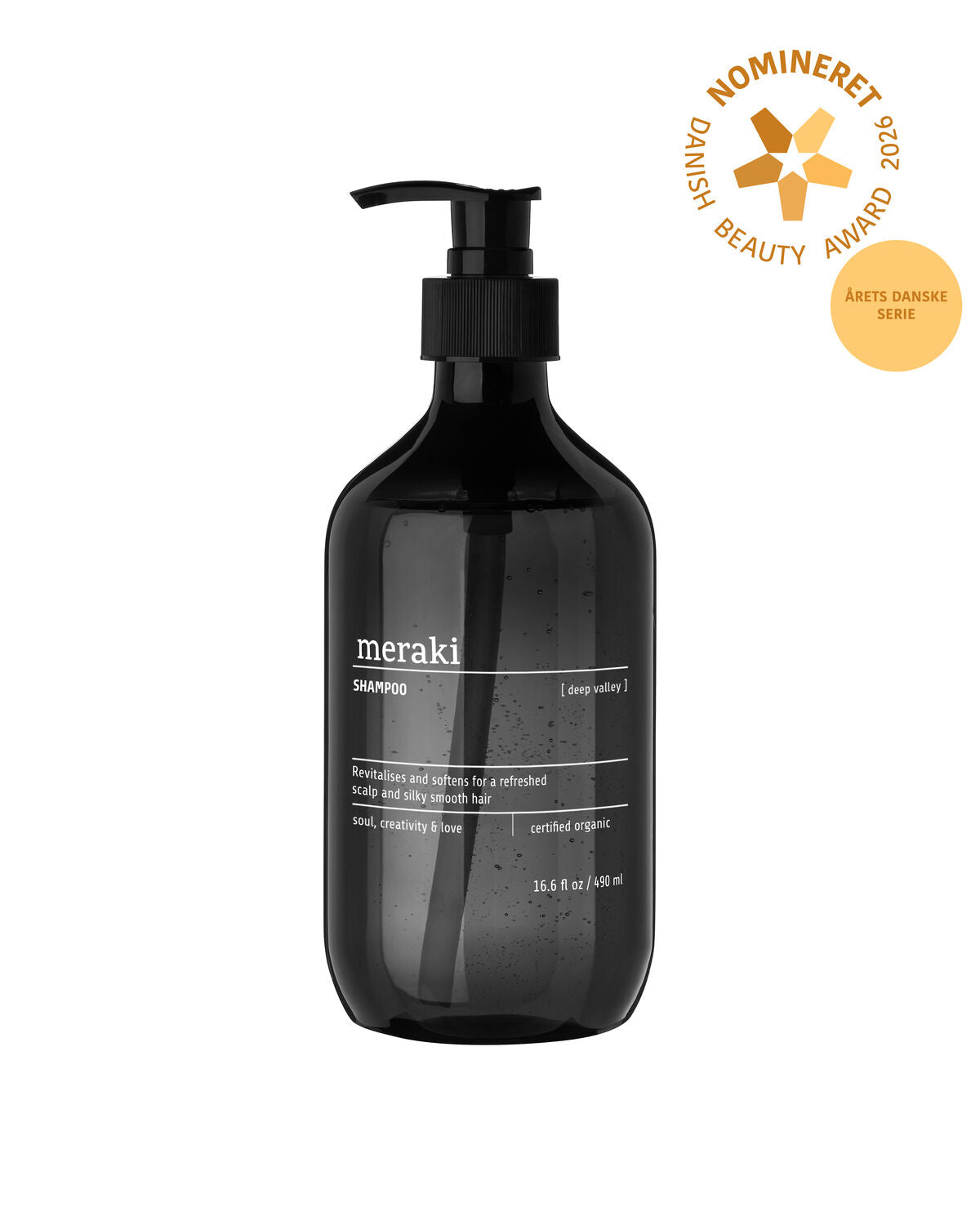 Shampoo, Deep valley, 490 ml in präsentiert im Onlineshop von KAQTU Design AG. Körperpflege ist von Meraki