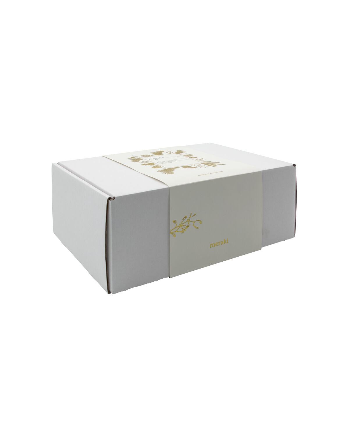 Stilvolles Geschenkset von Meraki in dunklem Grau, inklusive Halter, Naturbürste und 490 ml Geschirrspülmittel für eine elegante Küchenausstattung.