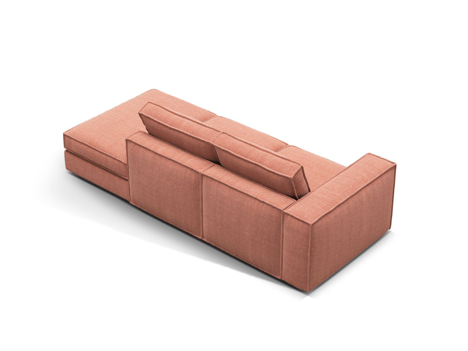 Elegantes 3-Sitzer Ecksofa Open End rechts Pola von Micadoni, ideal für komfortable Wohnräume und entspannende Stunden.