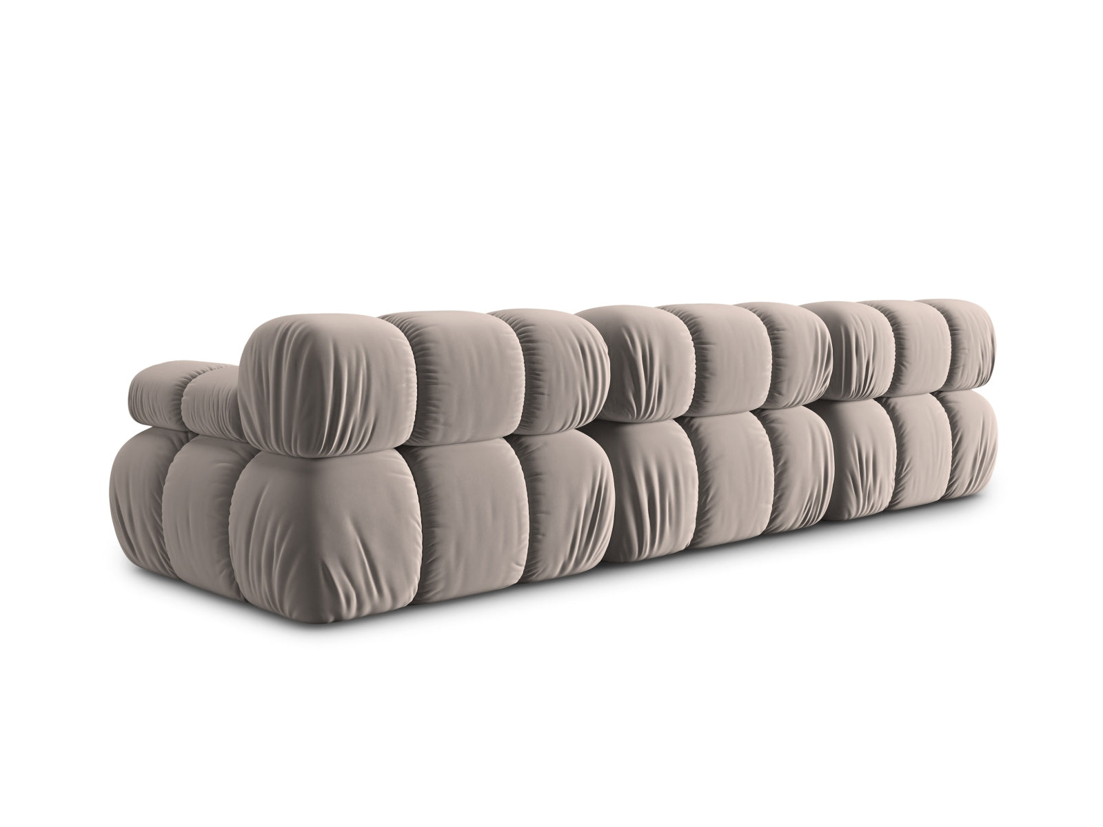 Erleben Sie das Bellis Velour Sofa 3 Sitzer von Micadoni – stilvolles Design, anpassbare Module und höchsten Komfort für Ihr Zuhause.
