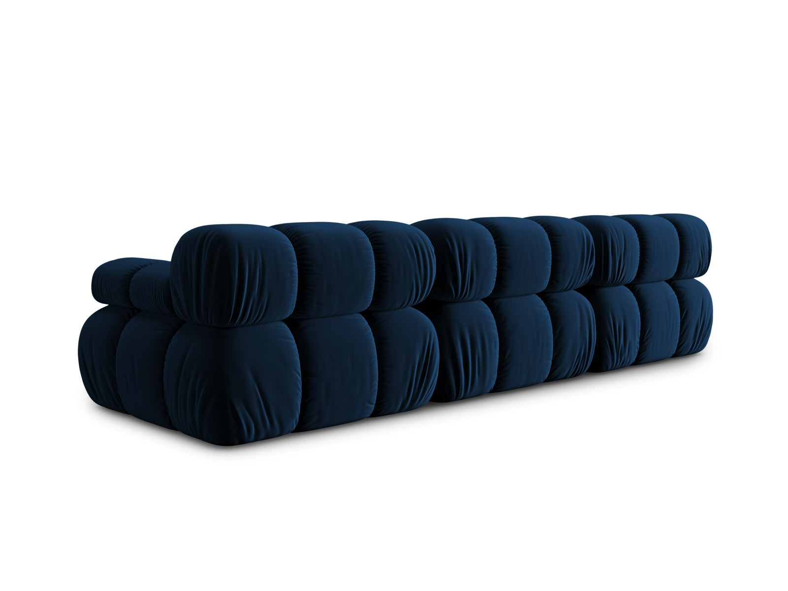 Modulares 3-Sitzer Sofa Bellis in hochwertigem Velours, 94 cm breit, perfekt für moderne und gemütliche Wohnambiente.