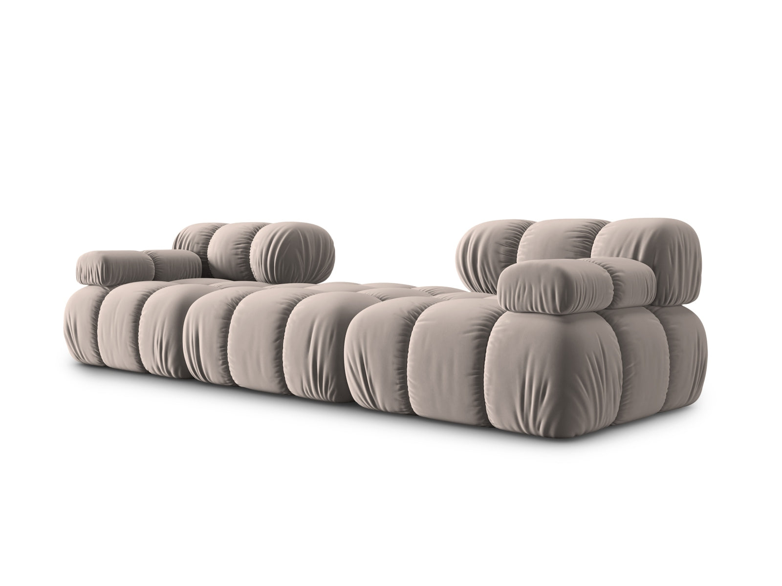 Entdecken Sie das Bellis Velour Sofa 3 Sitzer von Micadoni – stilvoll, komfortabel und modular für Ihre individuelle Wohnraumgestaltung.