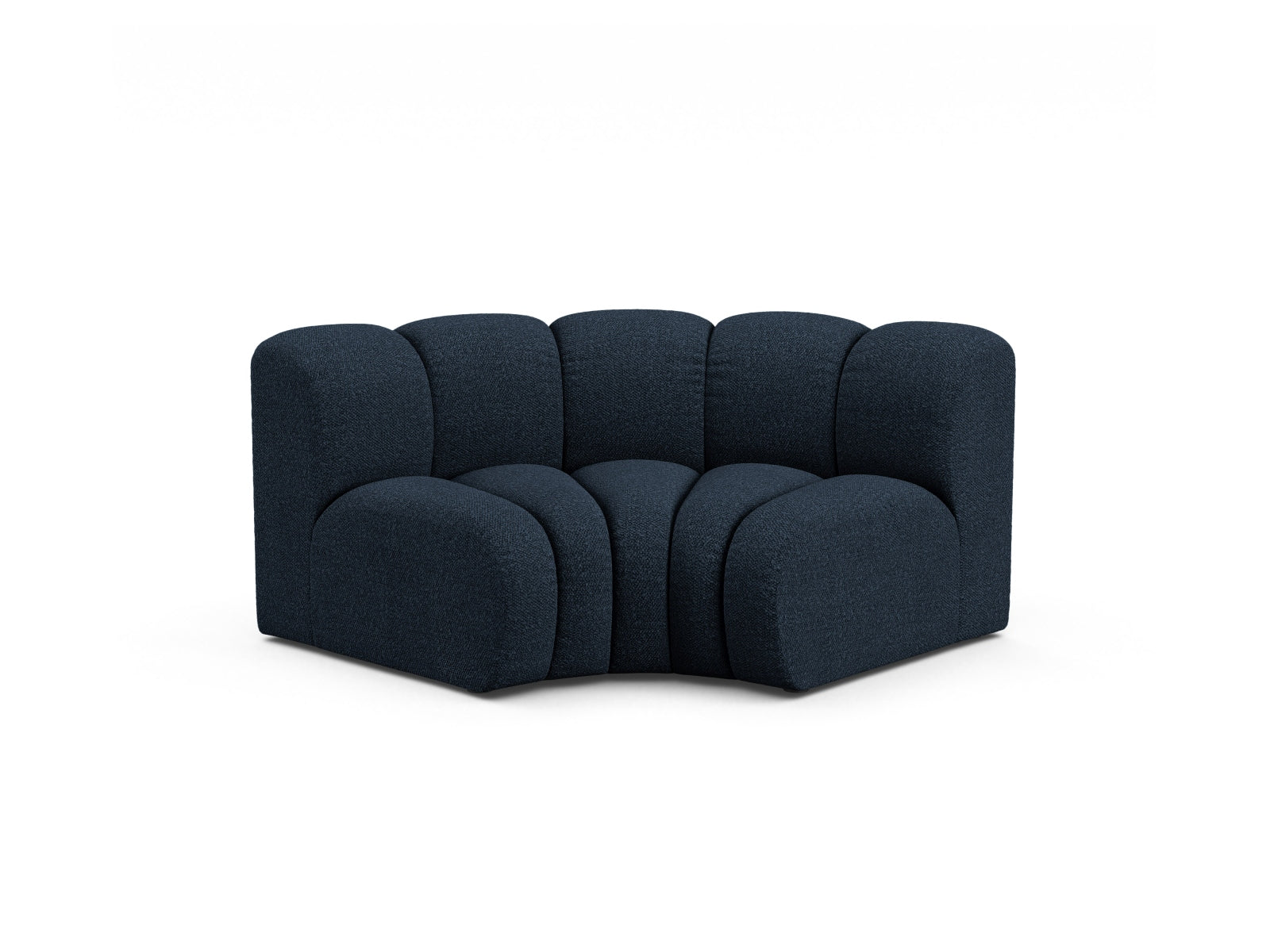 Lupine Modul Corner 1 Sitzer in Dark Blue präsentiert im Onlineshop von KAQTU Design AG. Modulares Sofa ist von Micadoni