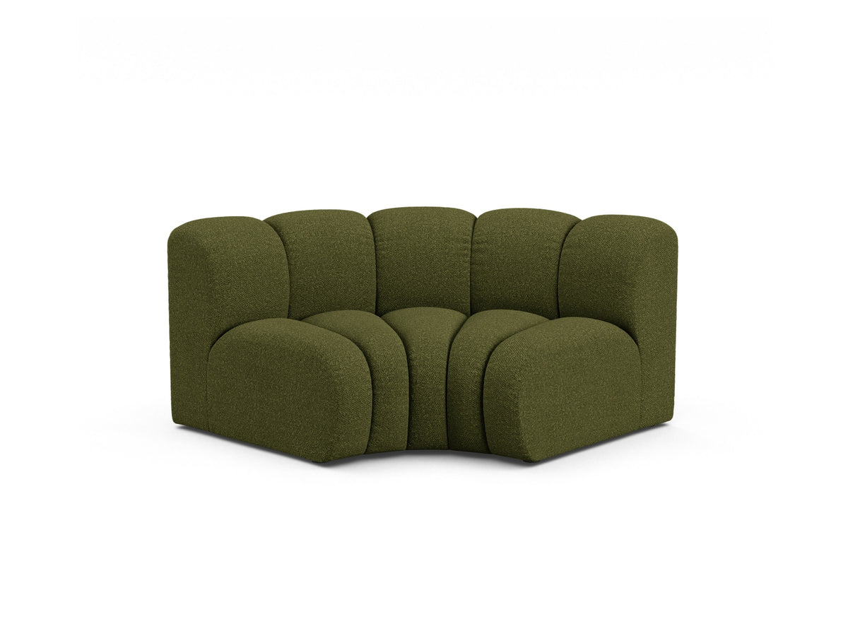 Lupine Modul Corner 1 Sitzer in Dark Olive Green-Baloo präsentiert im Onlineshop von KAQTU Design AG. Modulares Sofa ist von Micadoni
