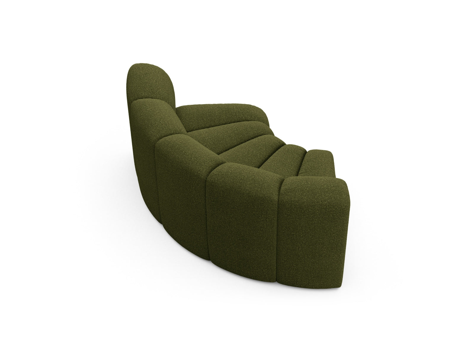 Lupine Modul Corner 1 Sitzer in Dark Olive Green präsentiert im Onlineshop von KAQTU Design AG. Modulares Sofa ist von Micadoni