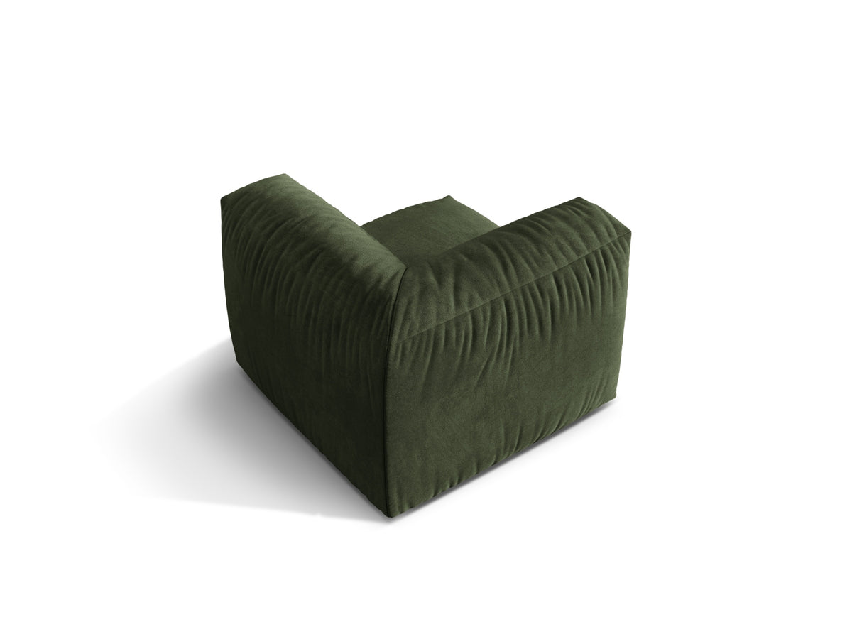 Martina Modul Armless 1 Sitzer in Green-Vogue präsentiert im Onlineshop von KAQTU Design AG. Modulares Sofa ist von Micadoni