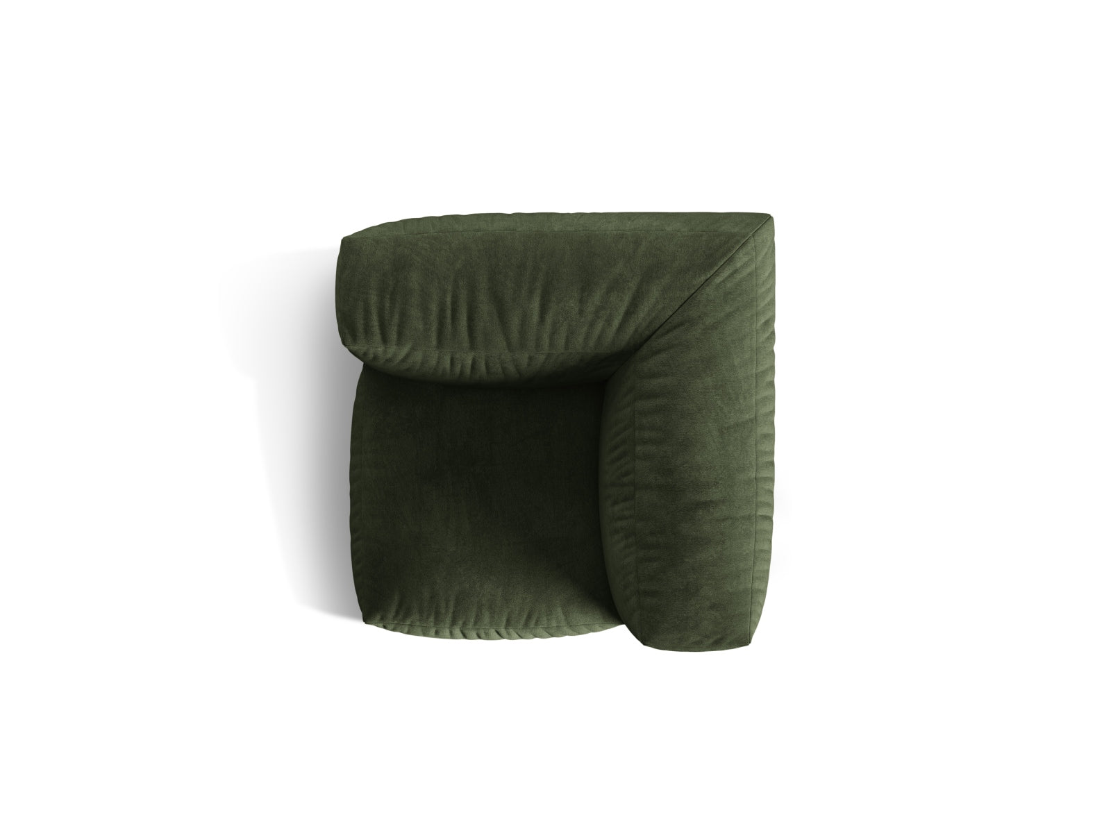 Erleben Sie den Martina Velour Modul Armless 1 Sitzer von Micadoni – perfekt für kleine Räume. Elegantes Design trifft auf höchsten Sitzkomfort!