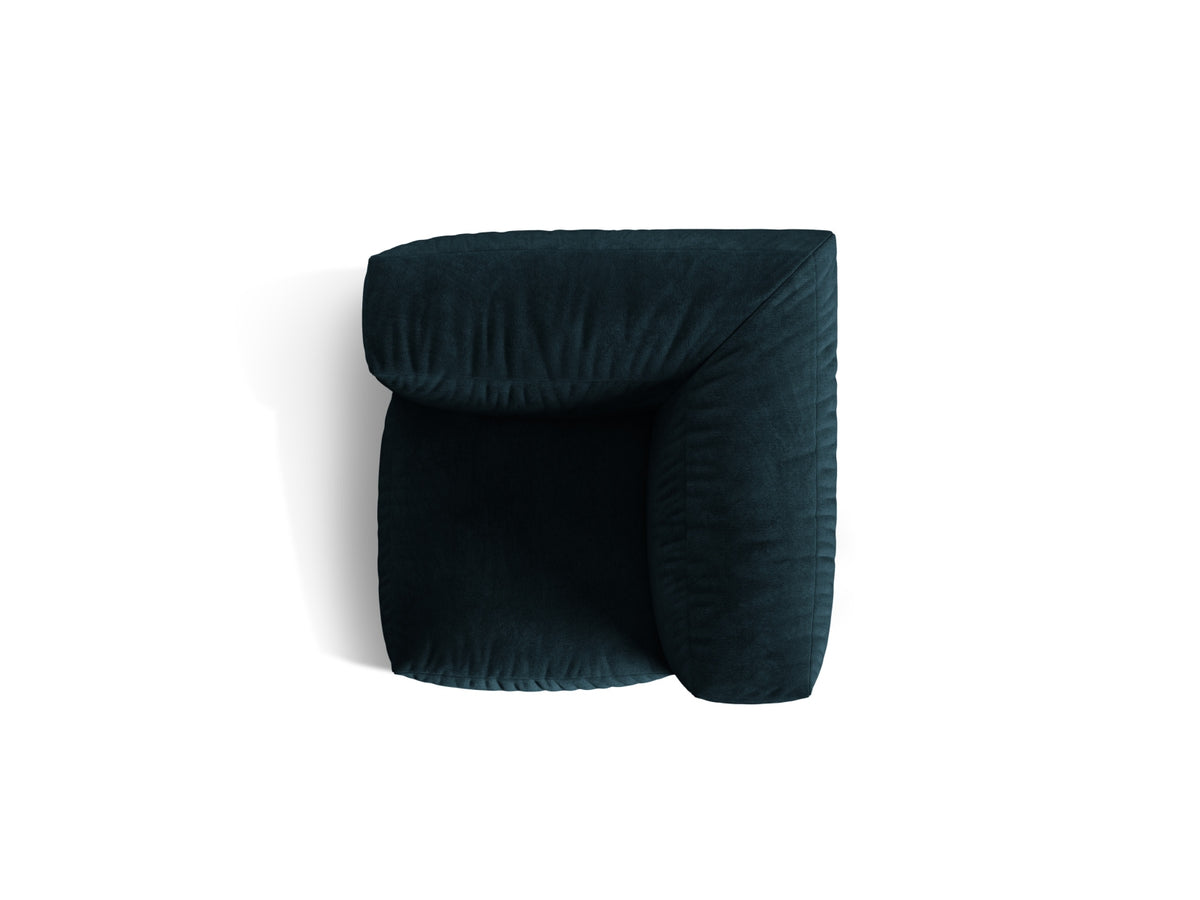 Martina Modul Armless 1 Sitzer in Deep Petrol-Vogue präsentiert im Onlineshop von KAQTU Design AG. Modulares Sofa ist von Micadoni