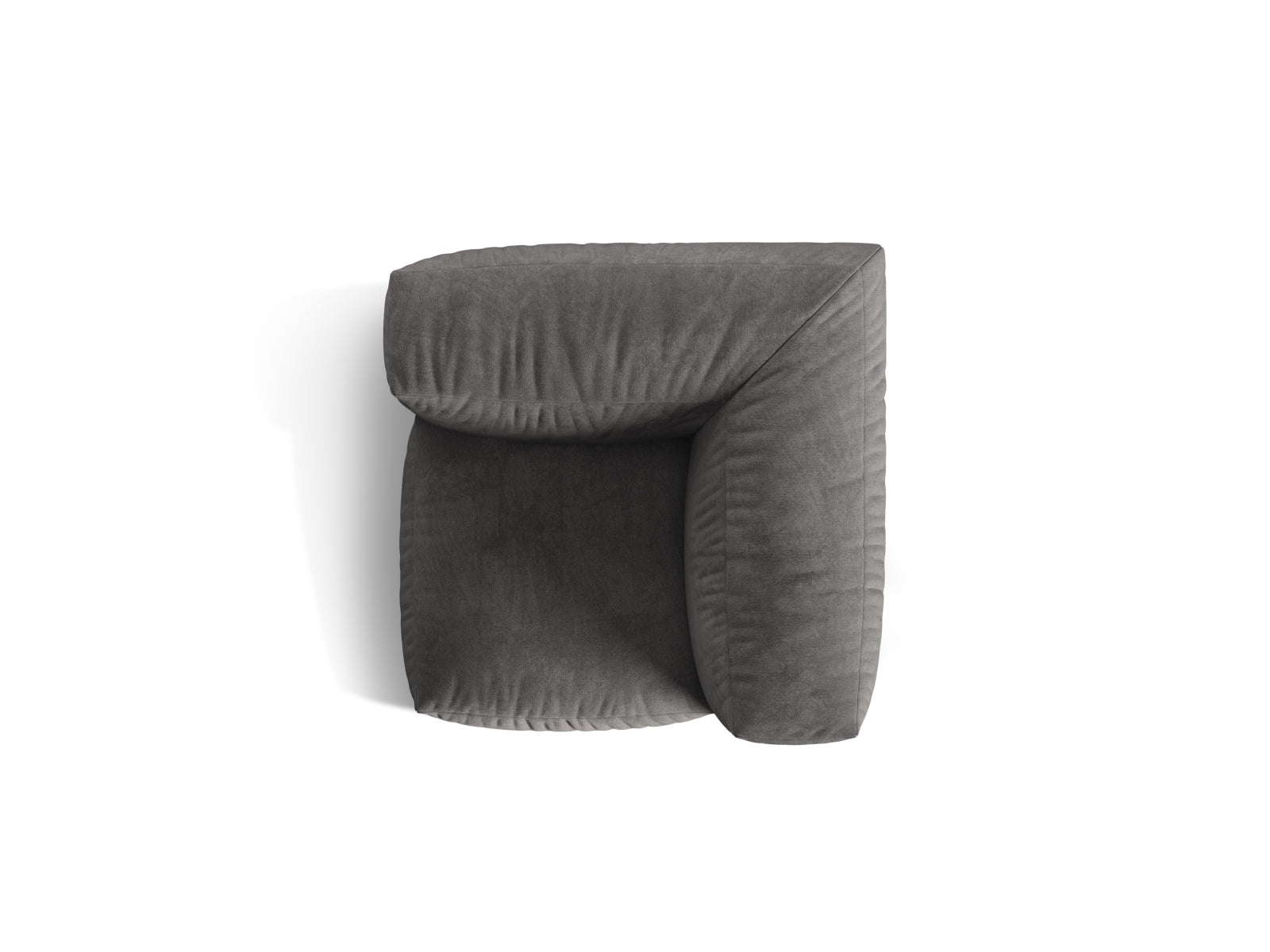 Erleben Sie den Martina Velour Modul Armless 1 Sitzer von Micadoni – perfekt für kleine Räume. Elegantes Design trifft auf höchsten Sitzkomfort!