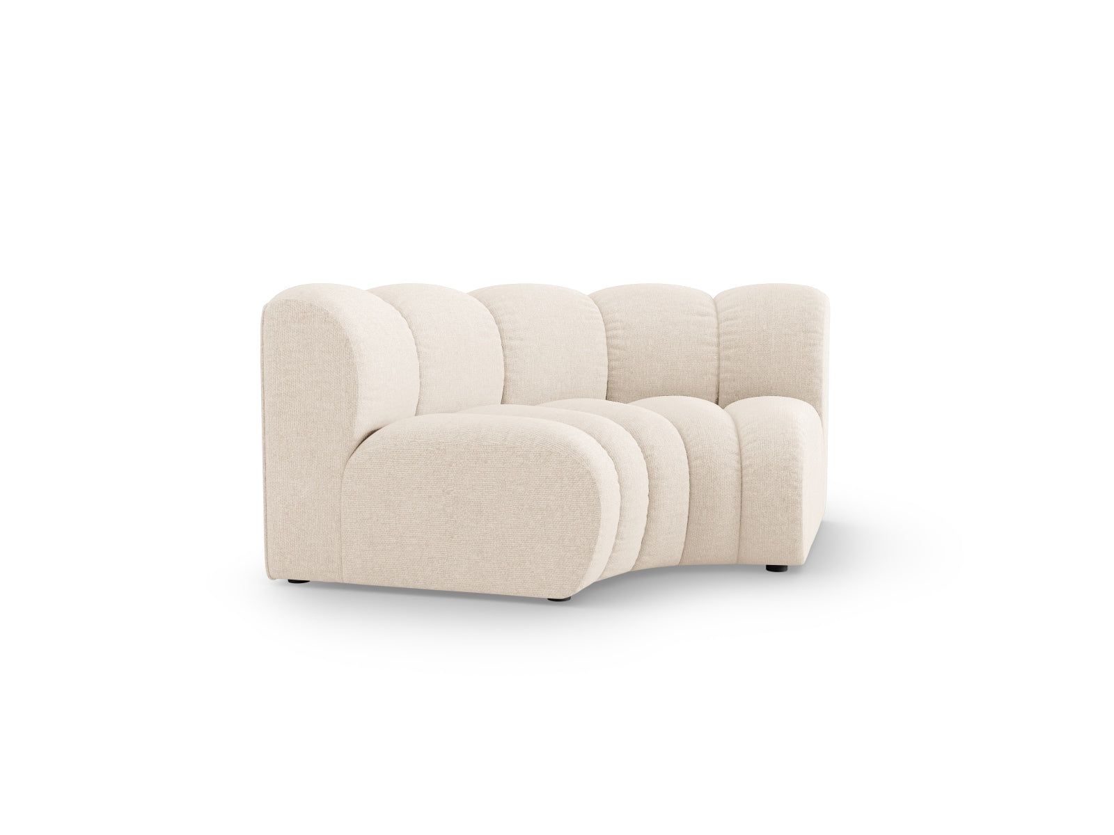 Lupine Modul Corner 1 Sitzer in Light Beige präsentiert im Onlineshop von KAQTU Design AG. Modulares Sofa ist von Micadoni