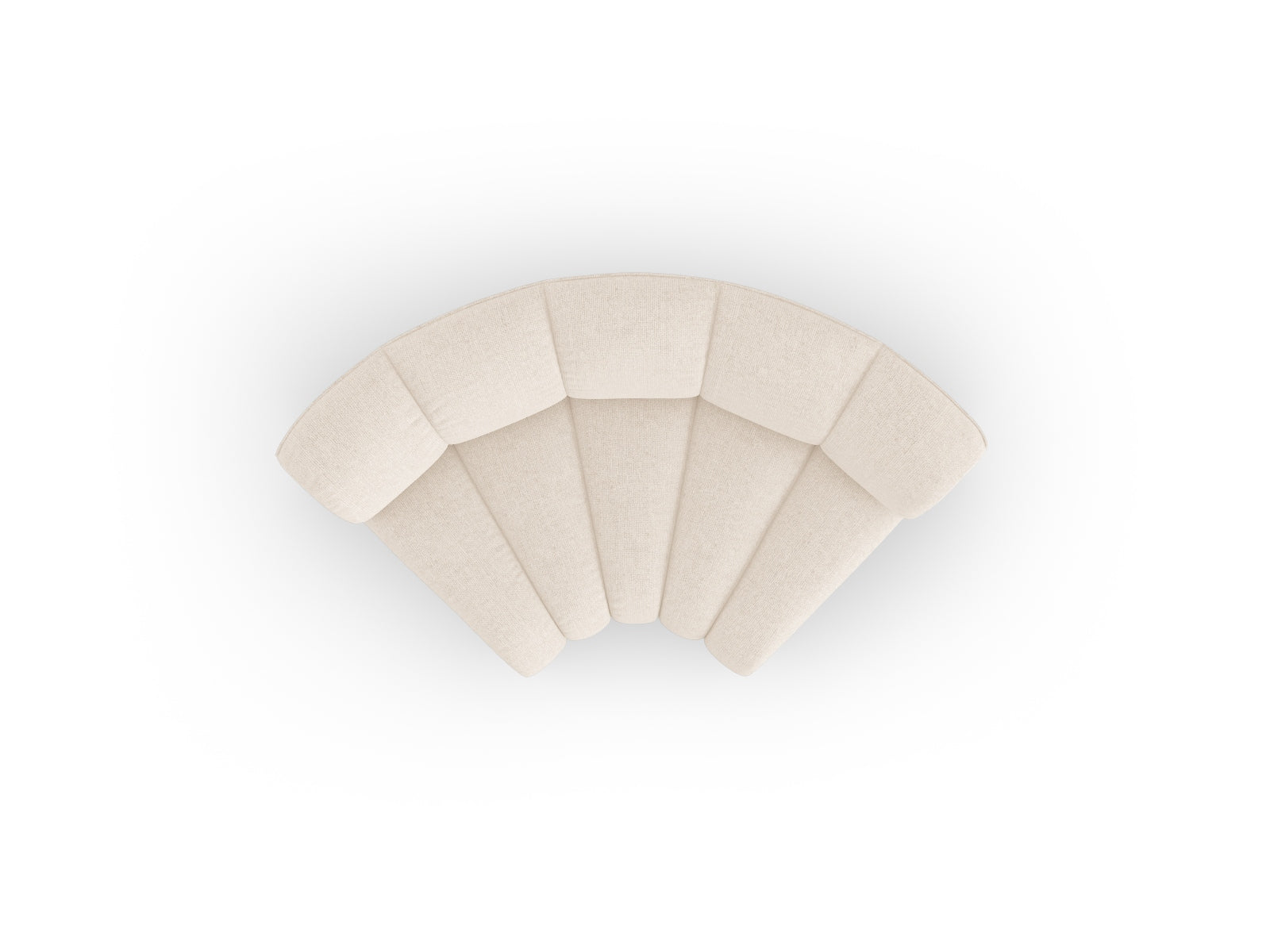 Lupine Modul Corner 1 Sitzer in Light Beige präsentiert im Onlineshop von KAQTU Design AG. Modulares Sofa ist von Micadoni