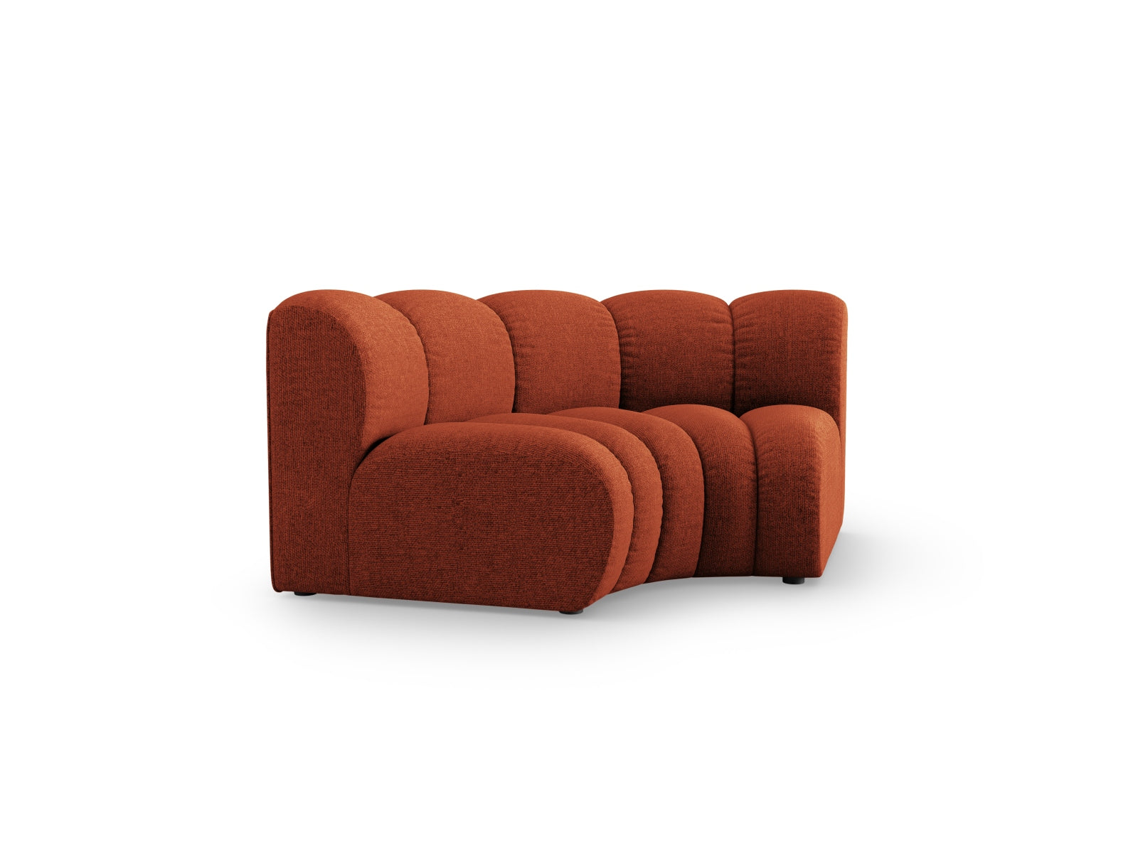 Lupine Modul Corner 1 Sitzer in Terracotta präsentiert im Onlineshop von KAQTU Design AG. Modulares Sofa ist von Micadoni
