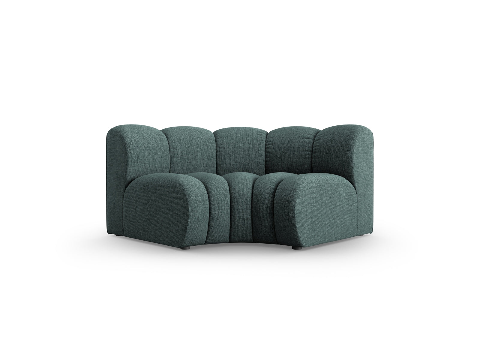 Lupine Modul Corner 1 Sitzer in Petrol präsentiert im Onlineshop von KAQTU Design AG. Modulares Sofa ist von Micadoni