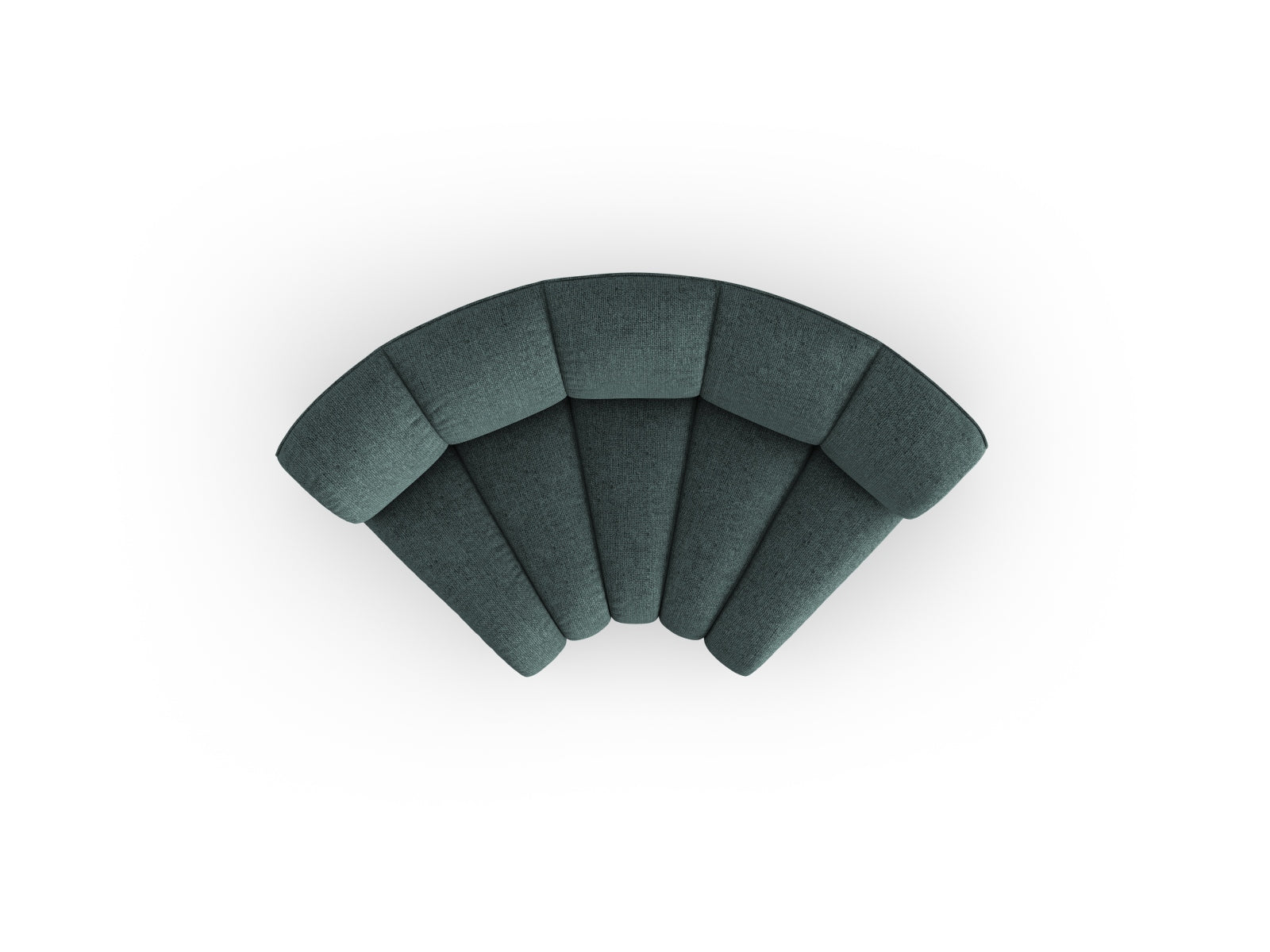 Lupine Modul Corner 1 Sitzer in Petrol präsentiert im Onlineshop von KAQTU Design AG. Modulares Sofa ist von Micadoni