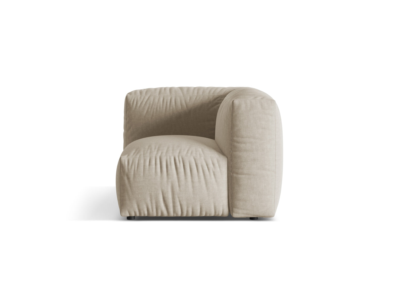 Martina Modul Armless 1 Sitzer in Light Beige präsentiert im Onlineshop von KAQTU Design AG. Modulares Sofa ist von Micadoni