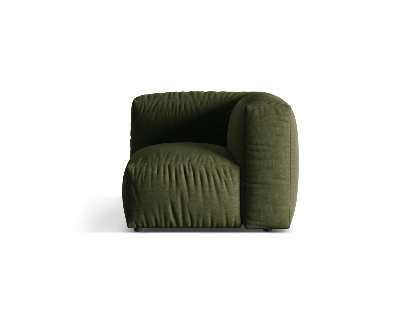 Martina Modul Armless 1 Sitzer in Green präsentiert im Onlineshop von KAQTU Design AG. Modulares Sofa ist von Micadoni