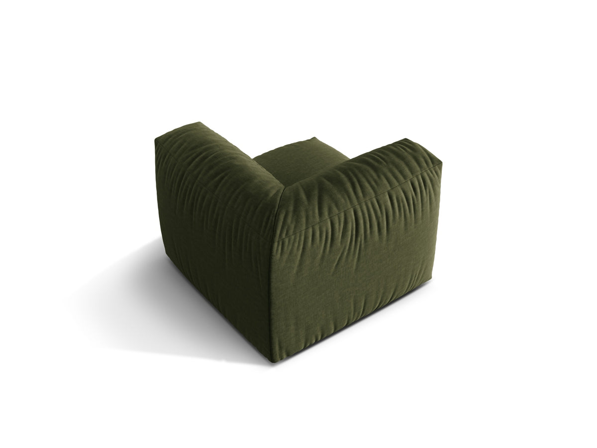 Martina Modul Armless 1 Sitzer in Green-Boston präsentiert im Onlineshop von KAQTU Design AG. Modulares Sofa ist von Micadoni