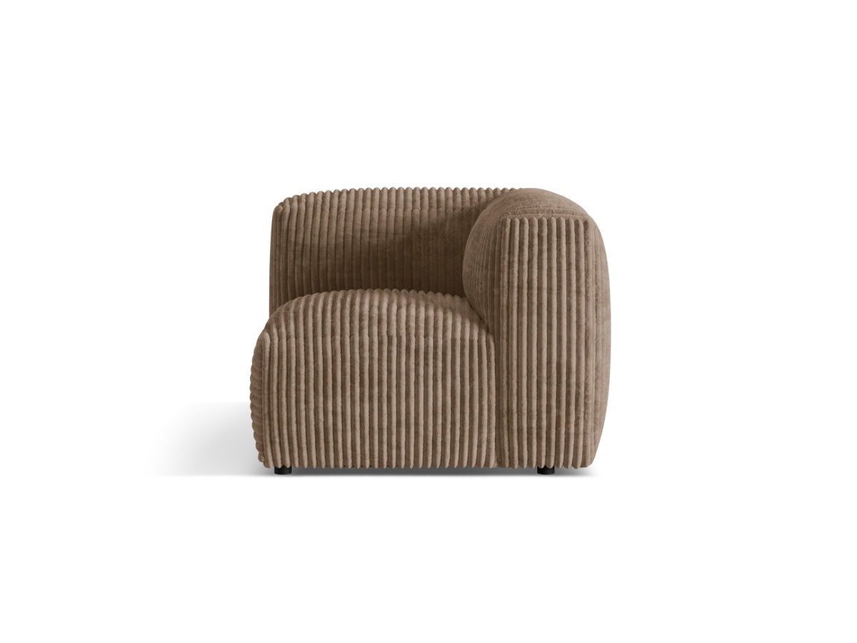 Martina Modul Armless 1 Sitzer in Acorn-Tilia präsentiert im Onlineshop von KAQTU Design AG. Modulares Sofa ist von Micadoni